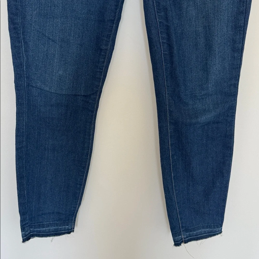 PAIGE Verdugo Crop Women's Dark Blue Ankle Jeans - Size 28 - Picture 3 of 7